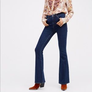 Free People CYNDI Flare/Bellbottom Jeans